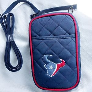 Houston Texas - Quilted Crossbody Purse